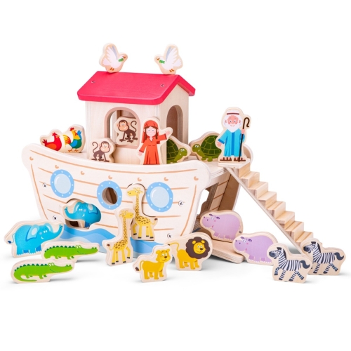 New Classic Toys Shapes boat Noah's Ark