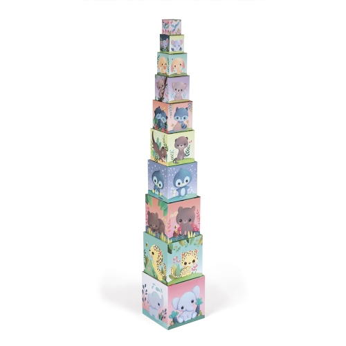 Janod stacking tower Animal friends