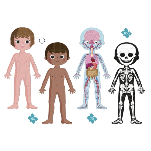 Janod Educational Puzzle The Human Body