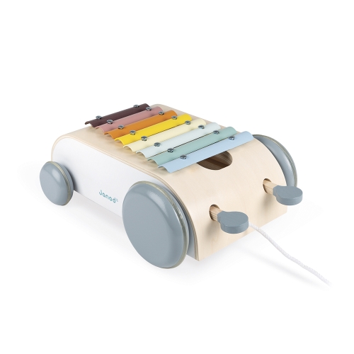 Janod Sweet Cocoon Xylophone on wheels