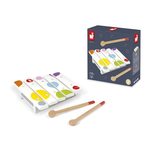 Janod Confetti Xylophone wood mini