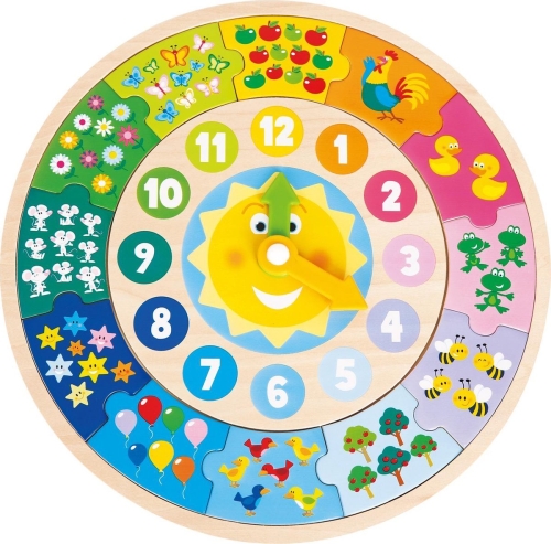 New Classic Toys Puzzle Clock