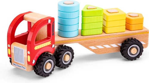 New Classic Toys Truck with geometric shapes
