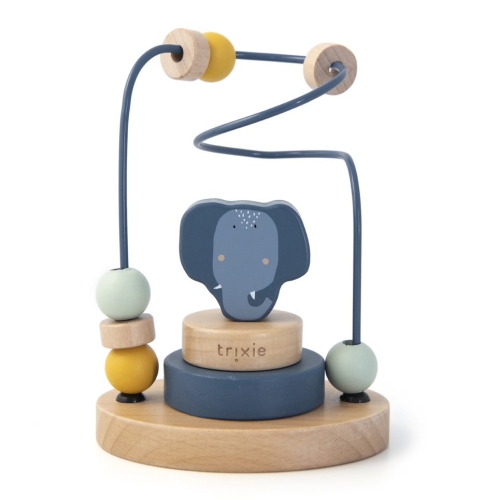 Trixie Wooden Bead Frame Mrs. Elephant