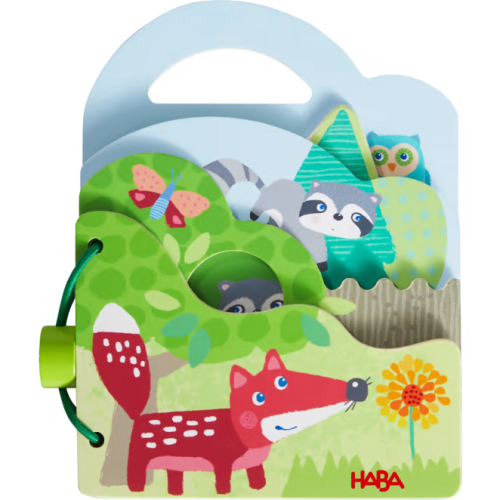 Haba Wooden baby book Forest animals