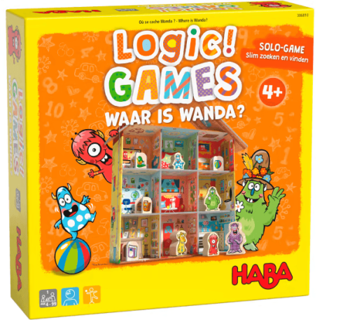 Haba game Logic! GAMES Where is Wanda (Dutch) 