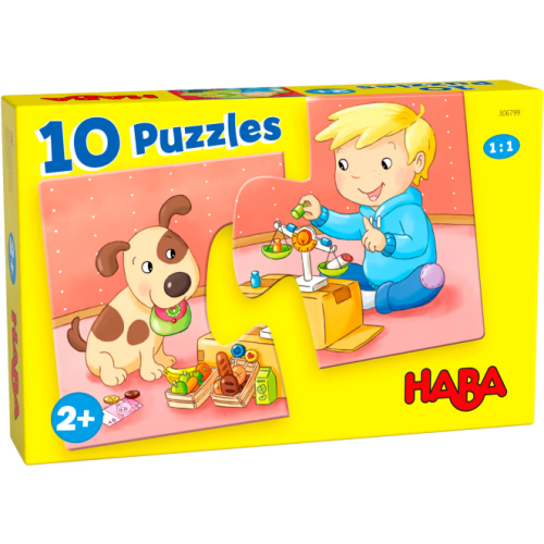 Haba 10 puzzles My toys