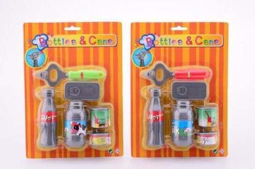 Johntoy Cans and Bottles with Opener