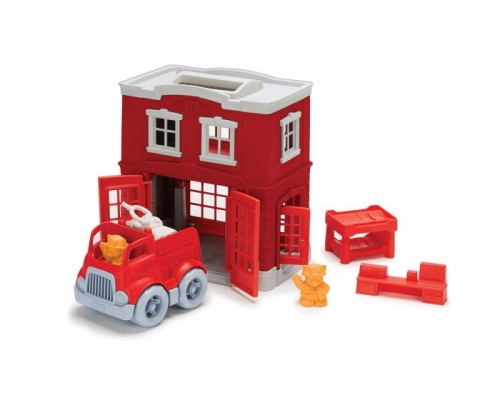 Green Toys Fire Station