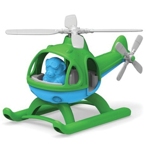 Green Toys Helicopter Green