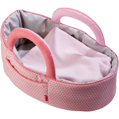 Haba Puppet bag Pink red
