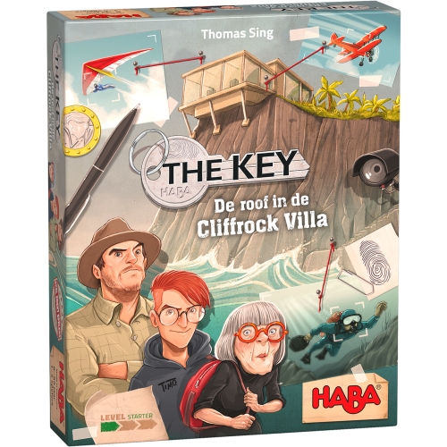 Haba game The Key The robbery in Cliffrock Villa