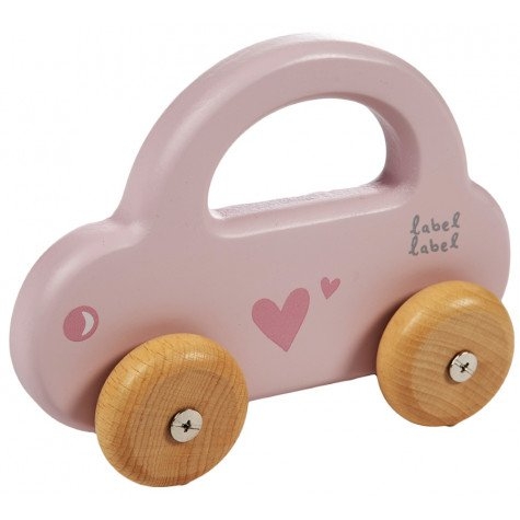 Label Label Small Car Pink