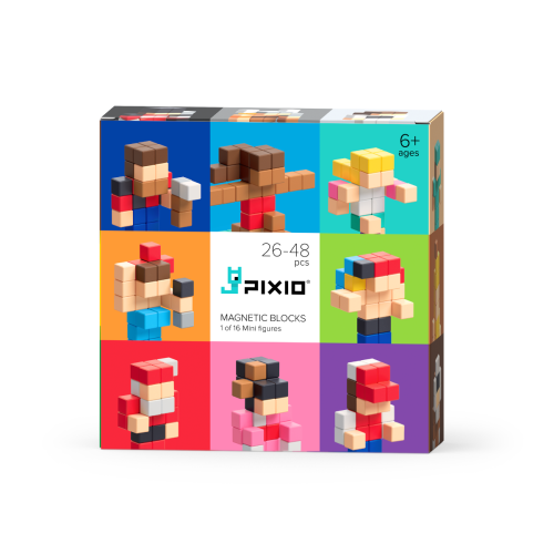 Pixio Magnetic Toy Mini Figures 