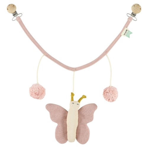 Trixie Knitted Toys Pram Spanner Butterfly