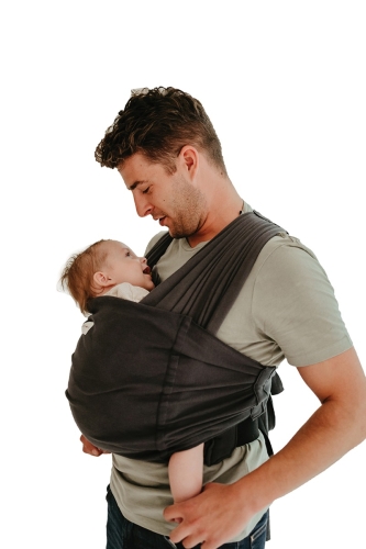 Babylonia Baby Carrier Tricot-Easy Dark Grey