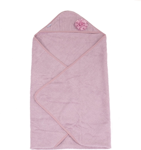 BoJungle Bath towel Pink Flower Eco Sponge