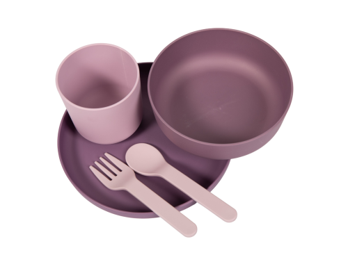 BoJungle Crockery CPLA Pink/Purple