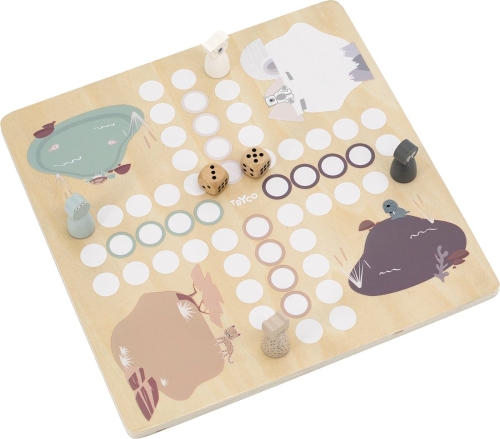 Tryco Wooden Ludo game 