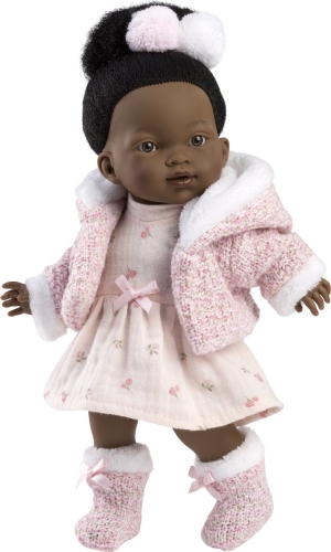 Llorens Soft Body Doll Zoë Pink Dress 28 cm
