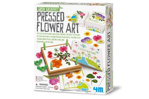 4M Kidz Lab Green Creativity Flower Press