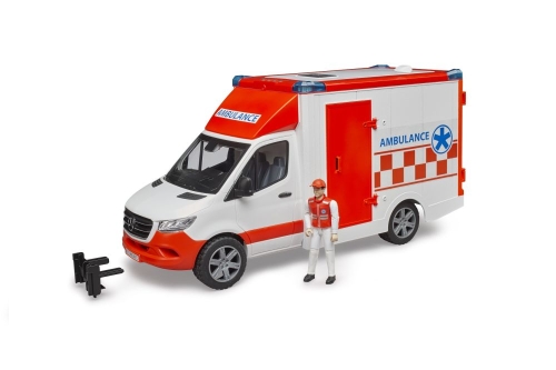 Bruder MB Sprinter ambulance with driver