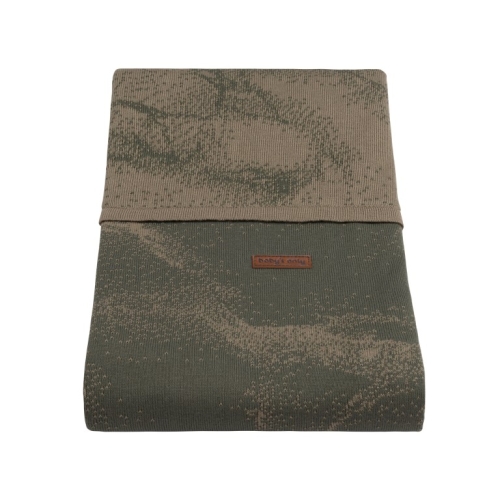 Babies Only Duvet cover 100x135 cm Marble khaki / olive