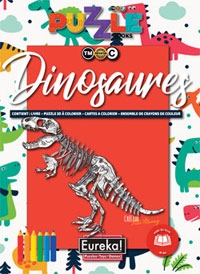 Eureka puzzle book dinosaurs