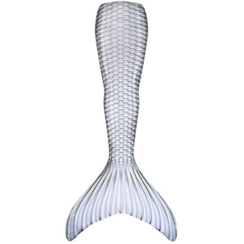 FinFun Mermaid Tail Silver Lightning Size S (6 Years)