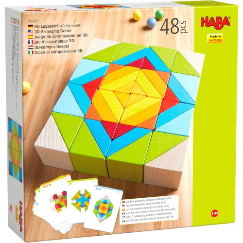 Haba 3D composition game block mosaic