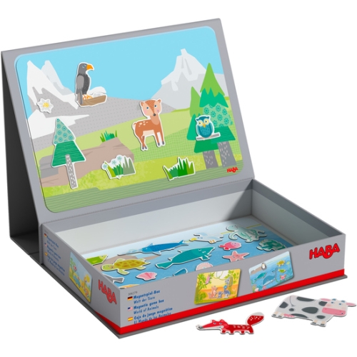 Haba magnetic game box world of the animals