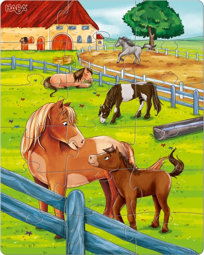 Haba puzzles farm animals