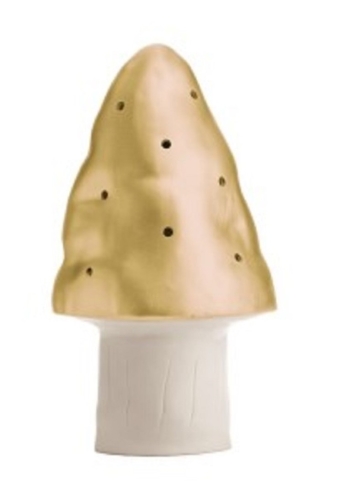 Heico Lamp Mushroom Gold