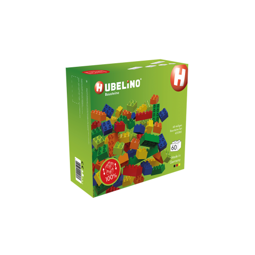 Hubelino building block set colors 60 pieces