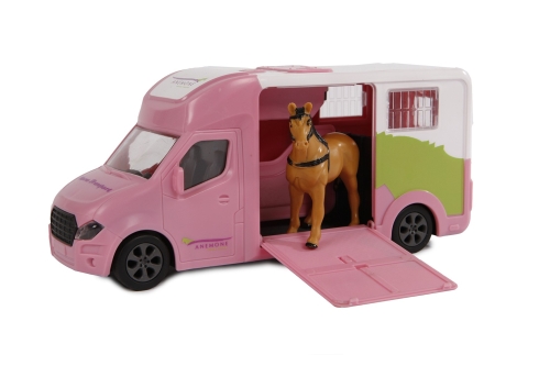 Kids Globe Anemone horse truck pink