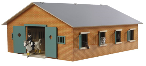 Kids Globe horse stable with 7 boxes