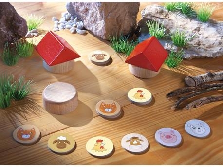 Haba Spel Lene, Miene, Me, and which house do you live?