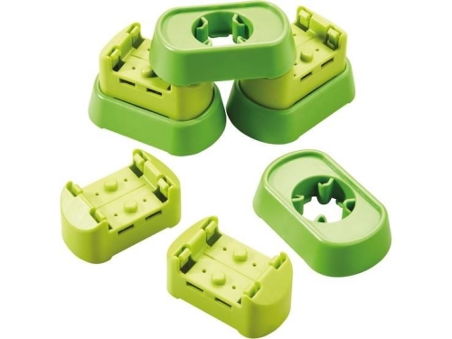 Haba Knikkerbaan Rollebollen Extension set of connectors and Feet