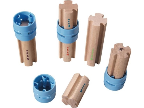 Haba Knikkerbaan Rollebollen expansion set Pillars