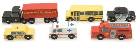 Le Toy Van New York car set