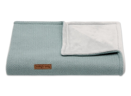 Baby&#39;s Only Cot blanket Soft Classic Stonegreen