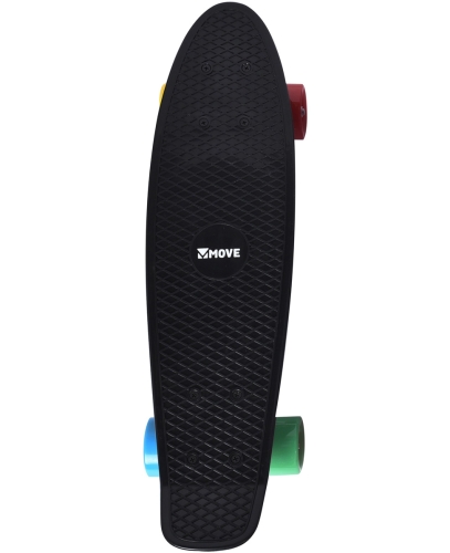 Move Old School Skateboard black