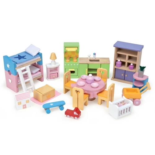 Le Toy Van Poppenhuis Furniture set Starters