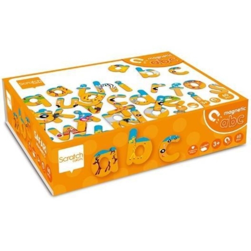 Scratch Magnetic Letters ABC Safari