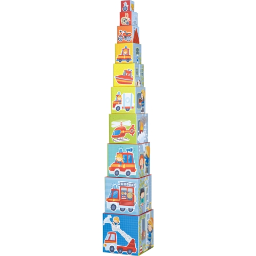 Haba stacking tower fire brigade