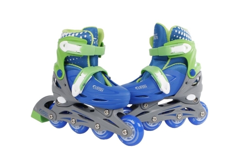 Street Rider inline skates hardboot blue size 30-33