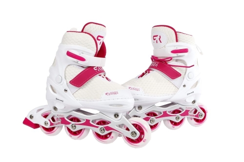 Street Rider Inline Skates Pro White Size 38-42