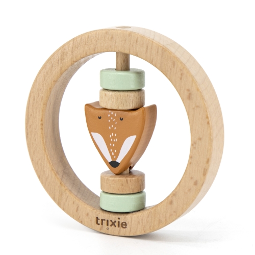 Trixie Wooden Rattle Mr Fox