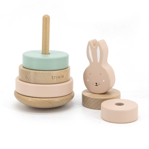 Trixie Wooden Stacking Tower Mrs. Rabbit