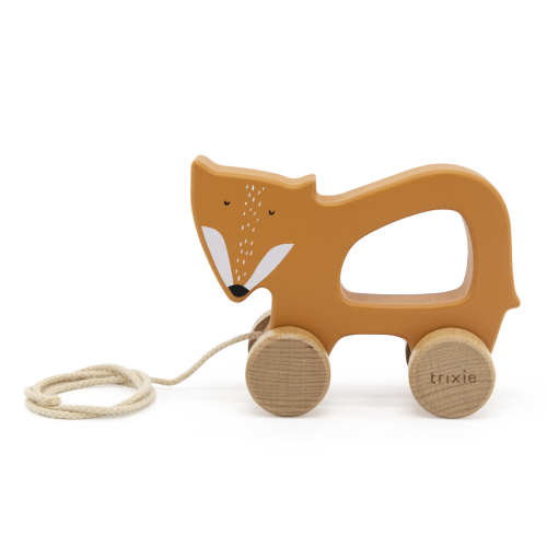 Trixie wooden pull toy Mr. Fox